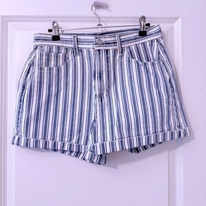 American Eagle Striped Shorts